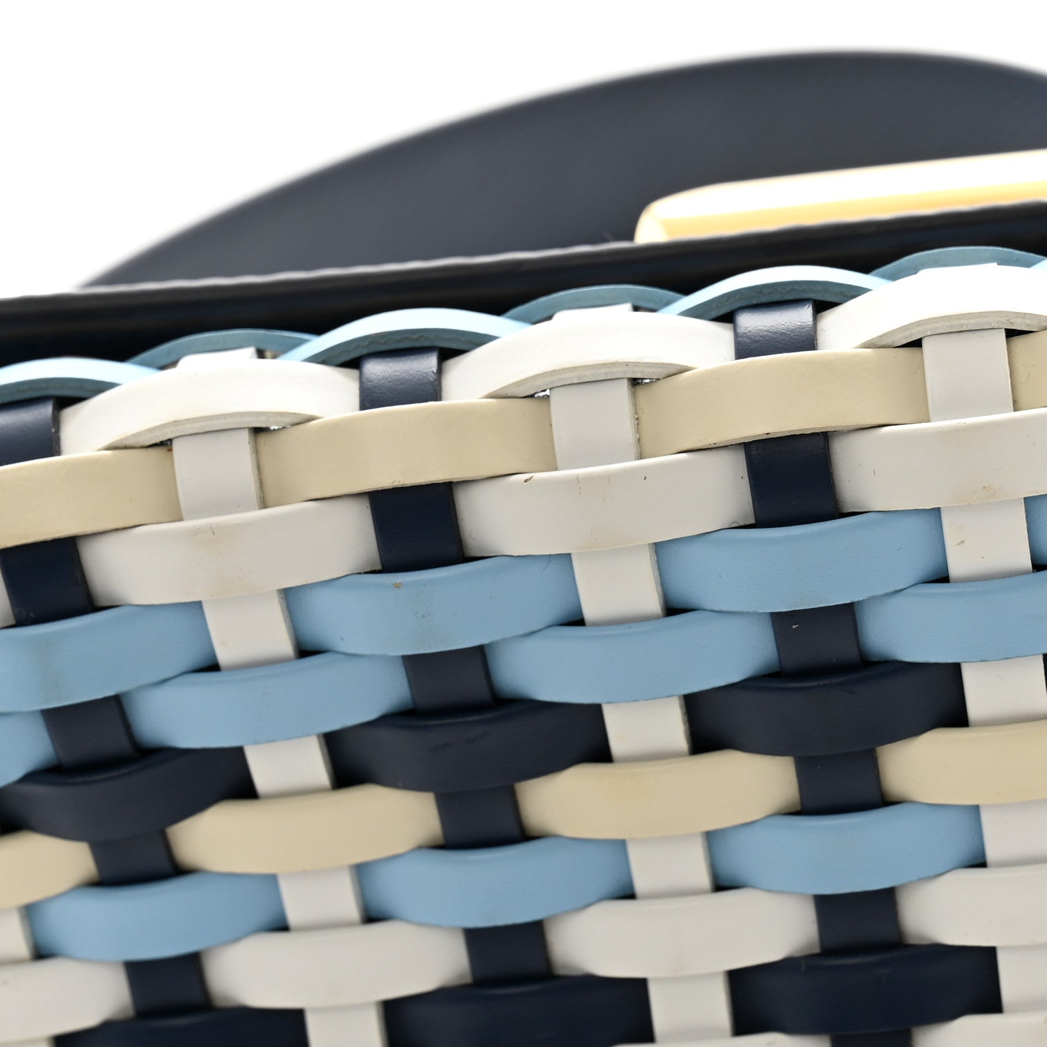 Louis Vuitton Epi Guinguette Twist Shoulder Bag MM Indigo Blue 11 of 13