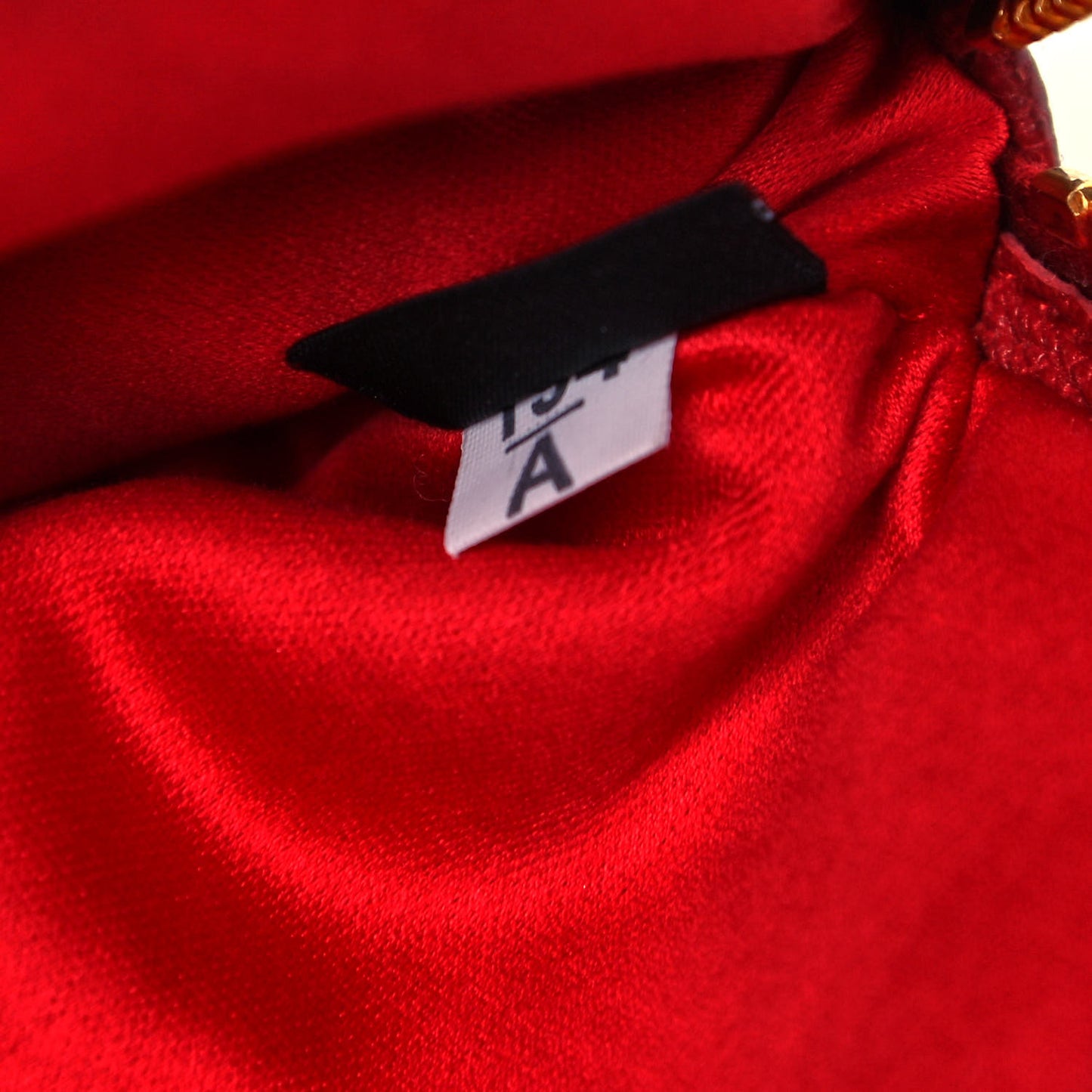 Goatskin Madra Double Zip Wristlet Rosso