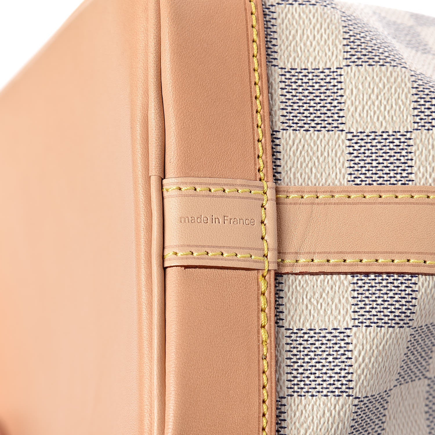 Louis Vuitton Damier Azur Noe BB 7 of 9