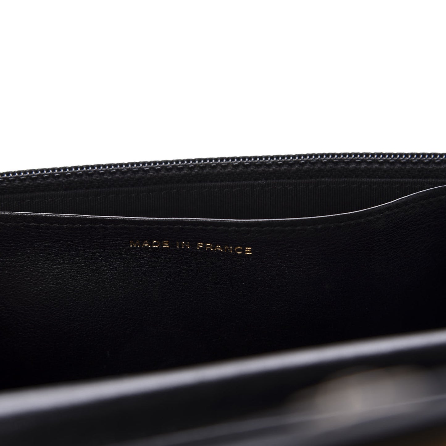 Caviar Quilted Boy Wallet On Chain WOC Black