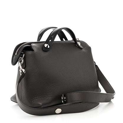 Fendi Vitello Dolce 4 Color Medium By The Way Boston Bag Carbone Grigio Polvere Multicolor 3 of 14