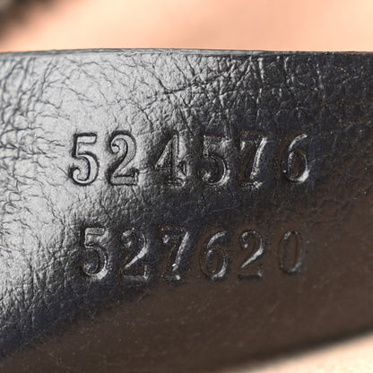 Gucci Azalea Calfskin Matelasse Large GG Marmont Slim Tote Black 7 of 12