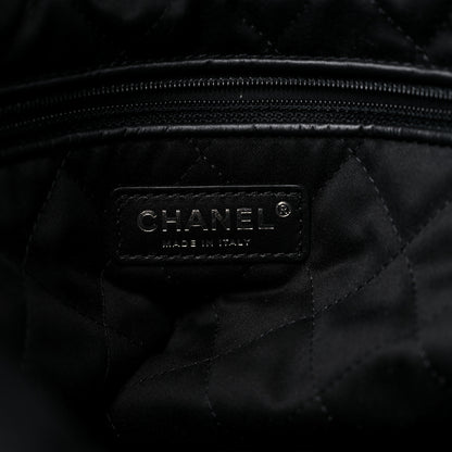 Chanel Shiny Calfskin Quilted Small Chanel 22 Black 7 of 11