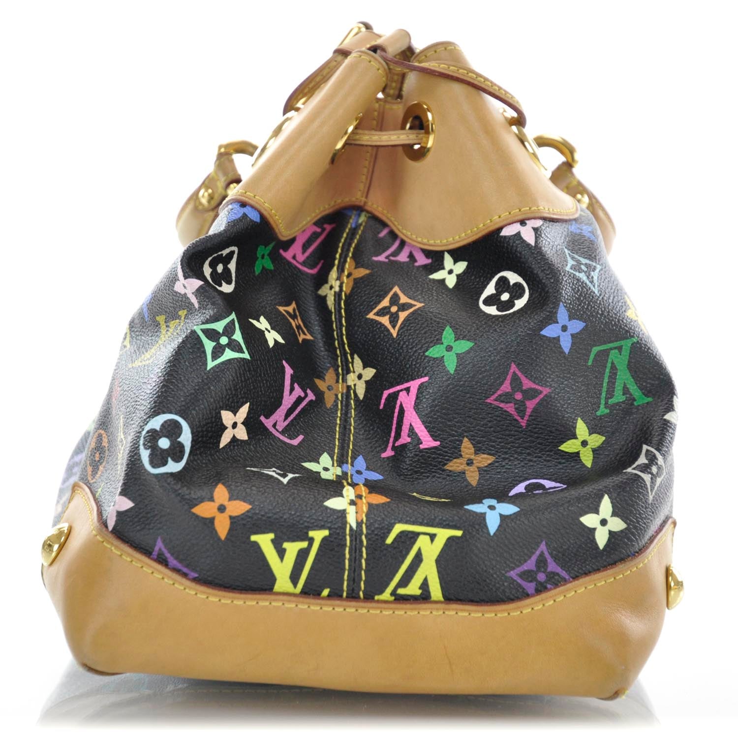 Louis Vuitton Monogram Multicolor Ursula Black 4 of 9