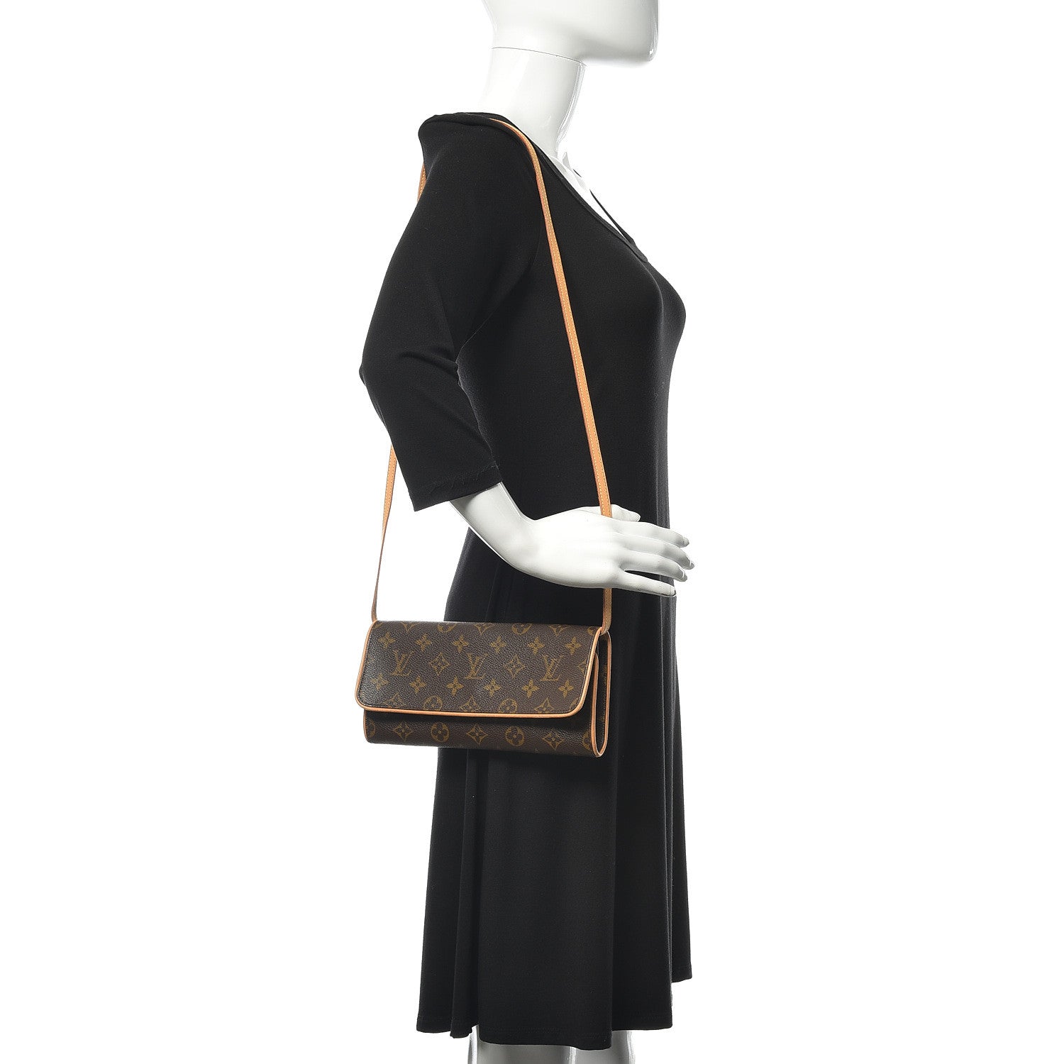 Louis Vuitton Monogram Pochette Twin GM 2 of 9