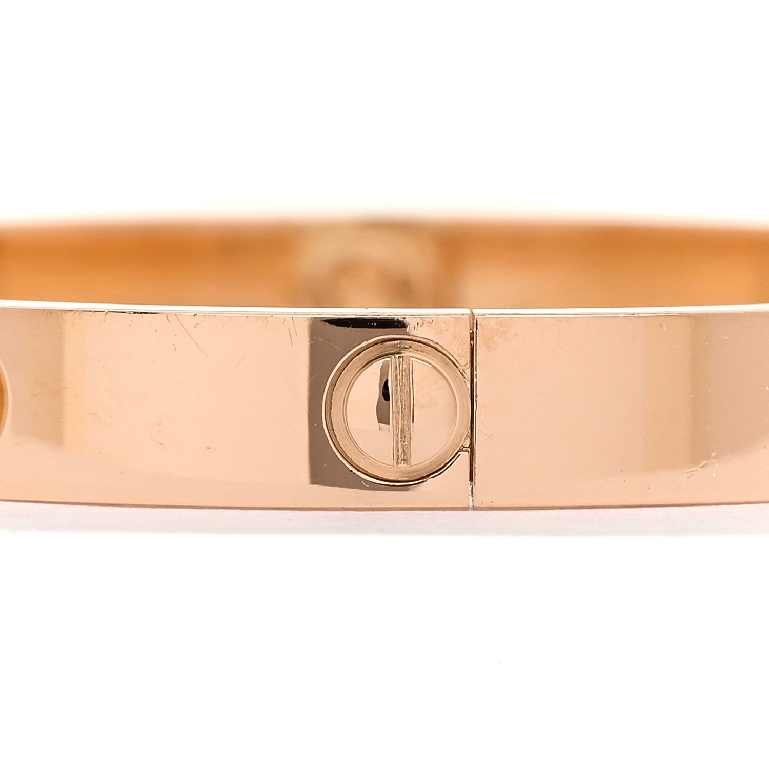 Cartier 18K Pink Gold LOVE Bracelet 17 7 of 9