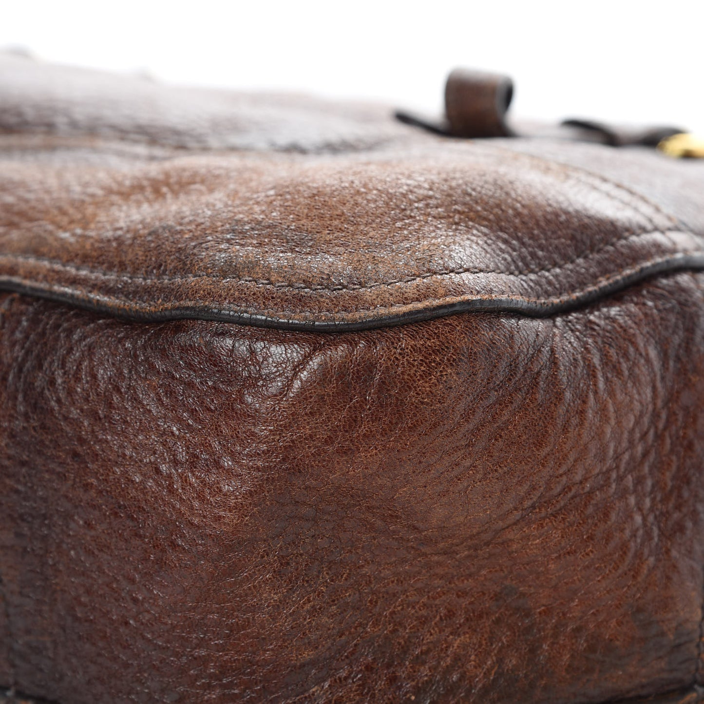 Deerskin Tote Bruciato