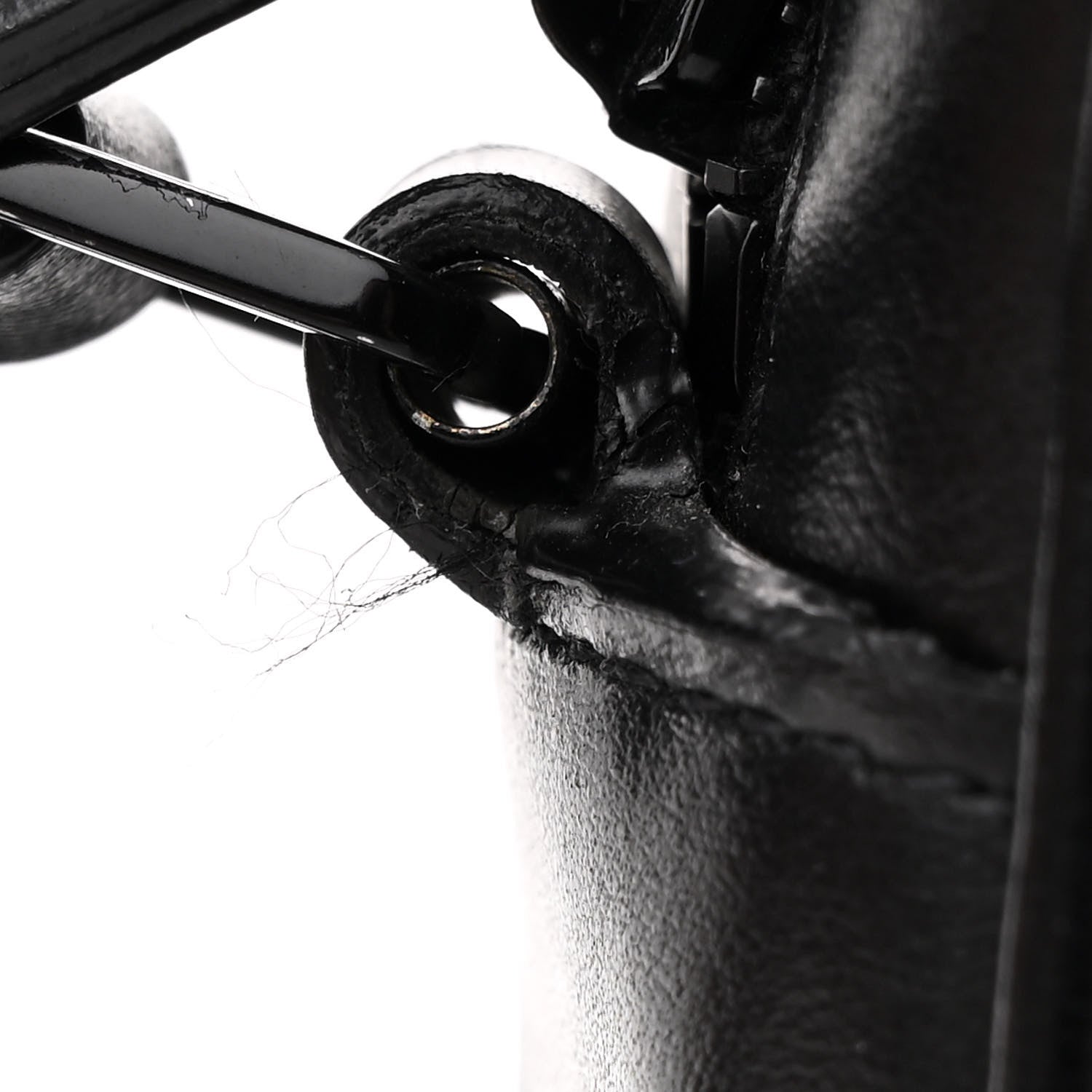 Saint Laurent Calfskin Matelasse Monogram Monochrome Lou Camera Bag Black 12 of 12