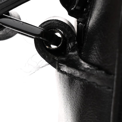 Saint Laurent Calfskin Matelasse Monogram Monochrome Lou Camera Bag Black 12 of 12