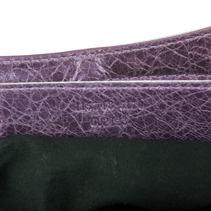 Balenciaga Agneau Classic Hardware City Metallic Purple 7 of 9