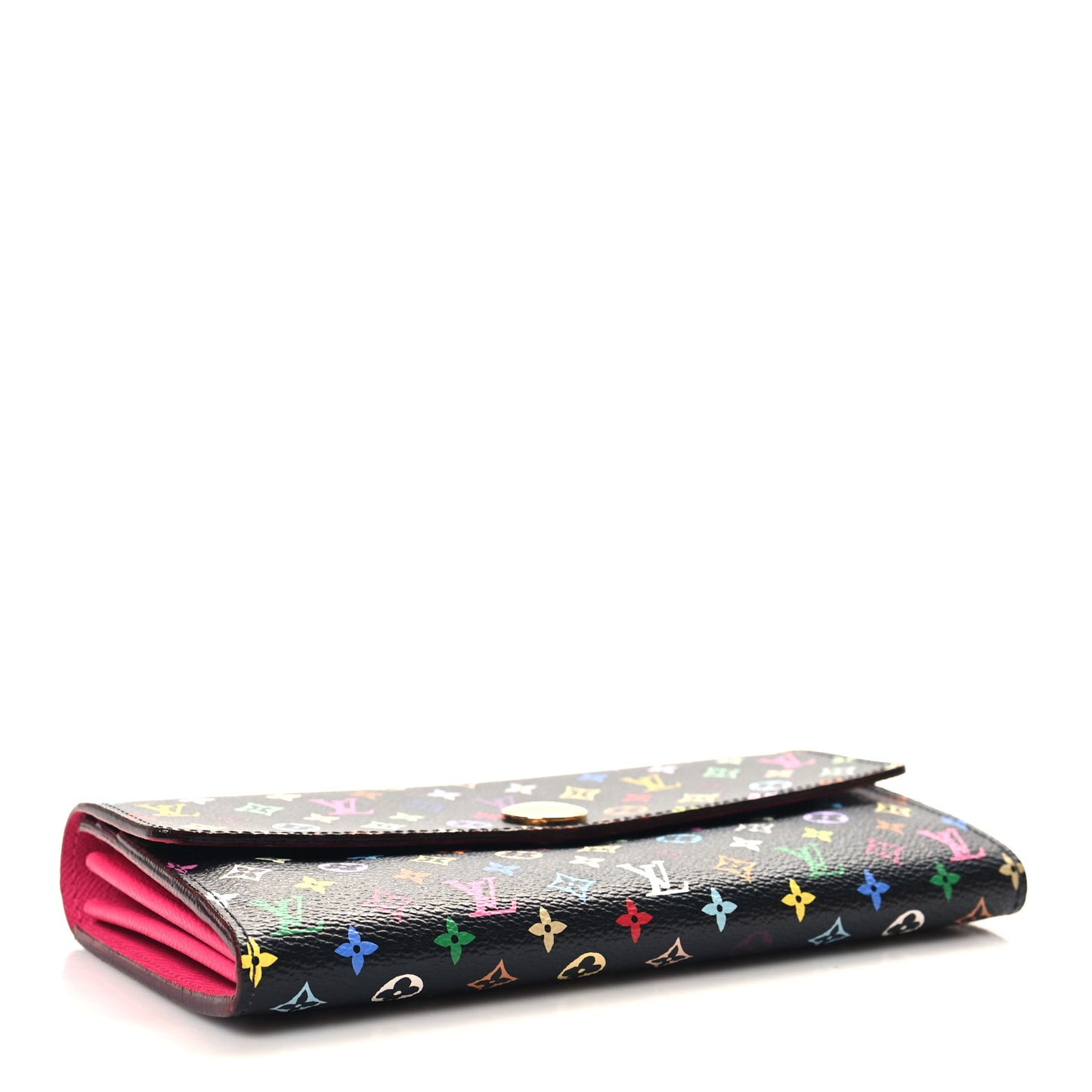 Monogram Multicolor Sarah Wallet Black Grenade