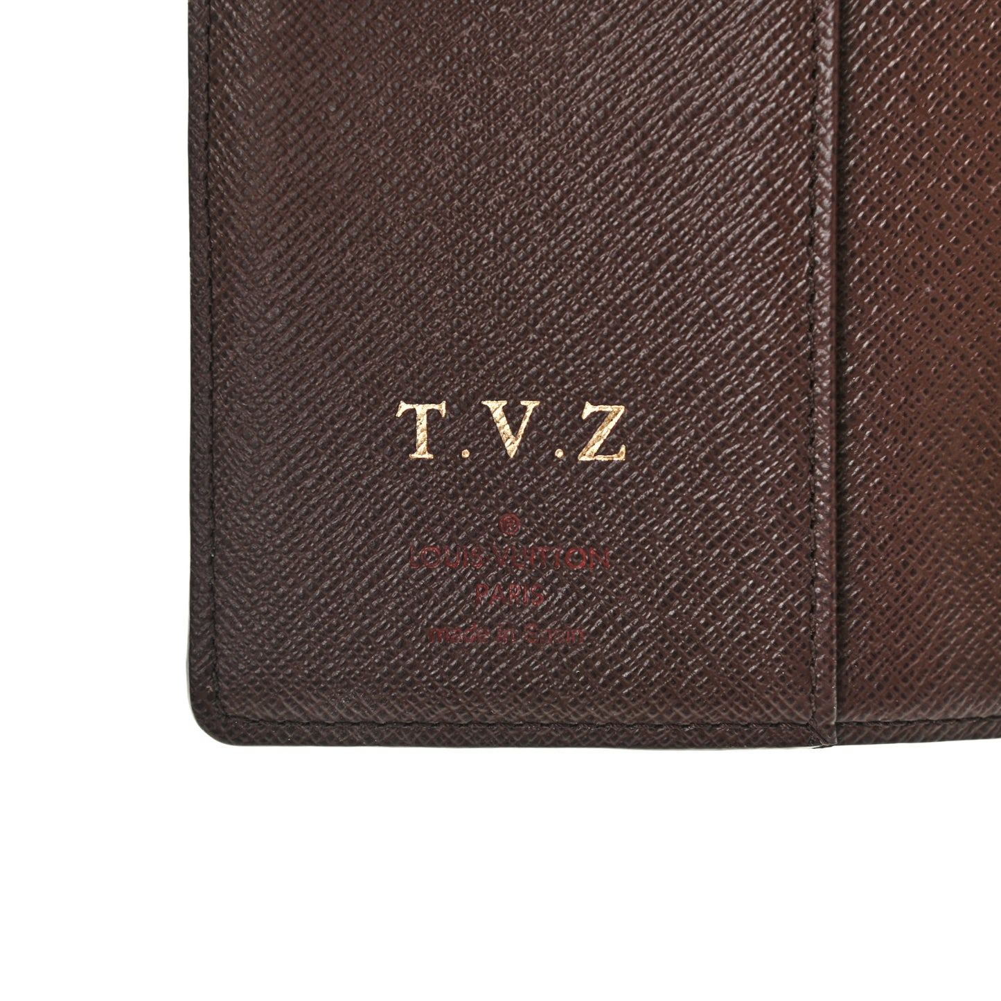 Damier Ebene Small Ring Agenda Cover