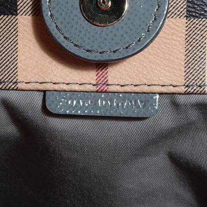 Burberry Haymarket Check Small Canterbury Tote Storm Grey 10 of 10