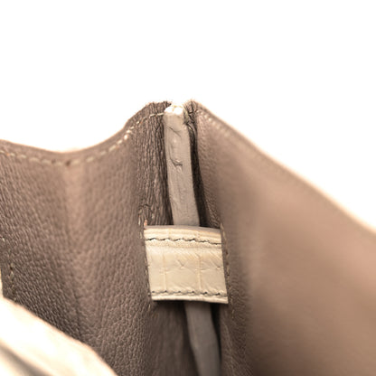 Hermes Matte Niloticus Crocodile Himalaya Birkin 30 Blanc 28 of 56