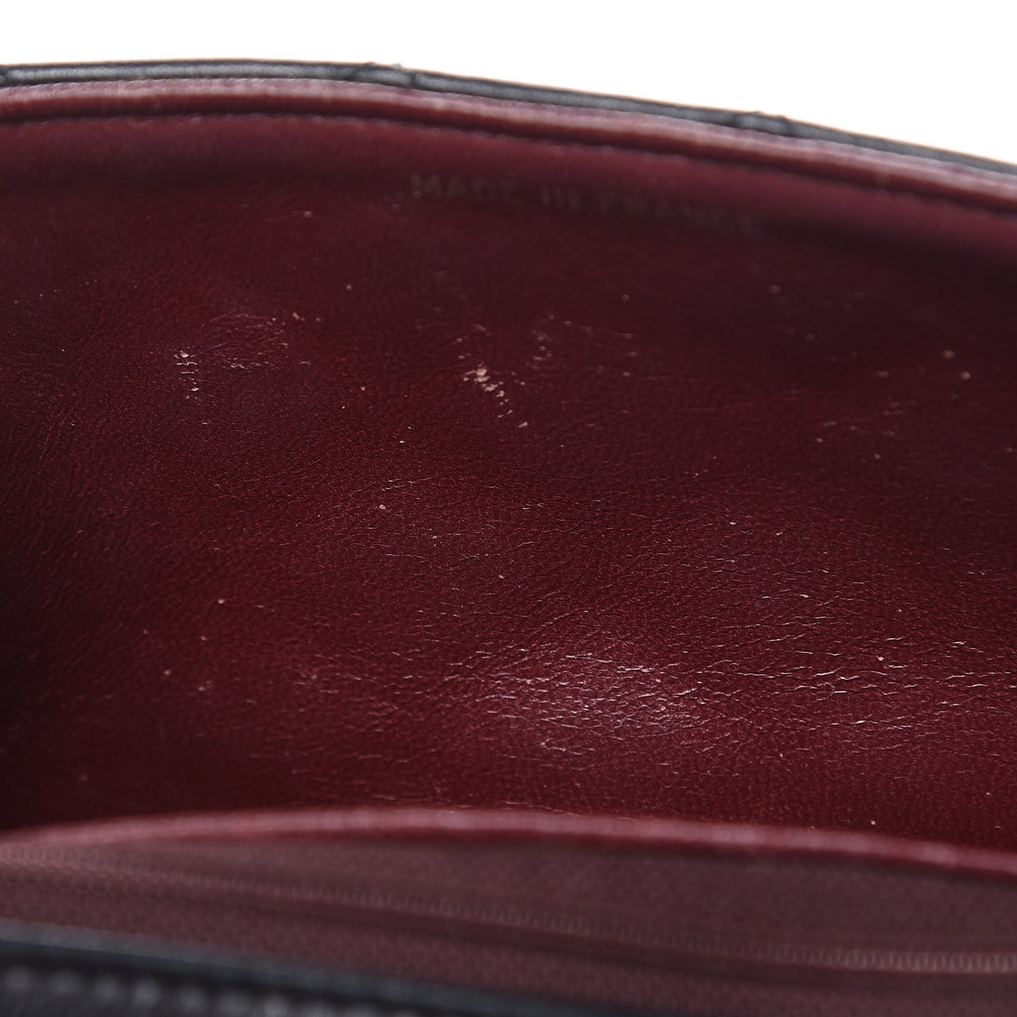 Lambskin Quilted Small Single Flap Black