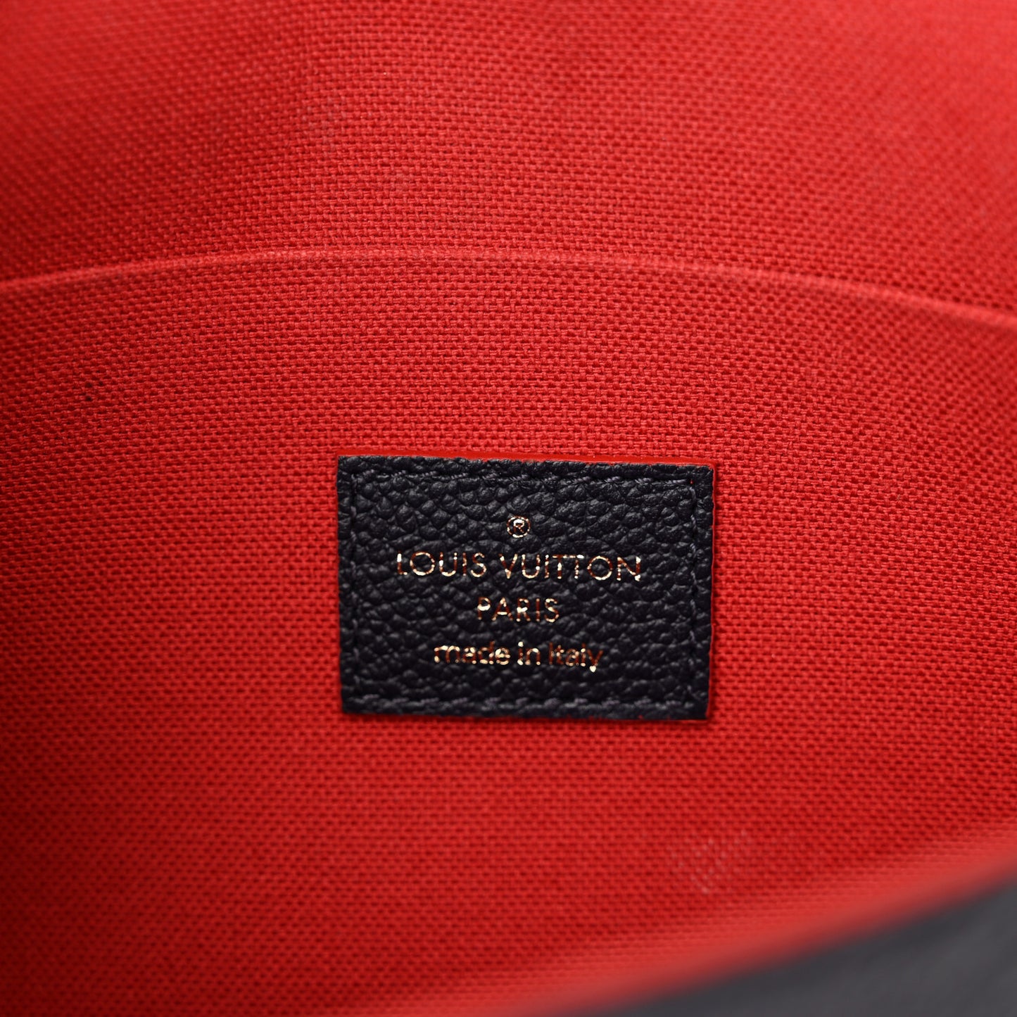 Empreinte Pochette Felicie Chain Wallet Marine Rouge