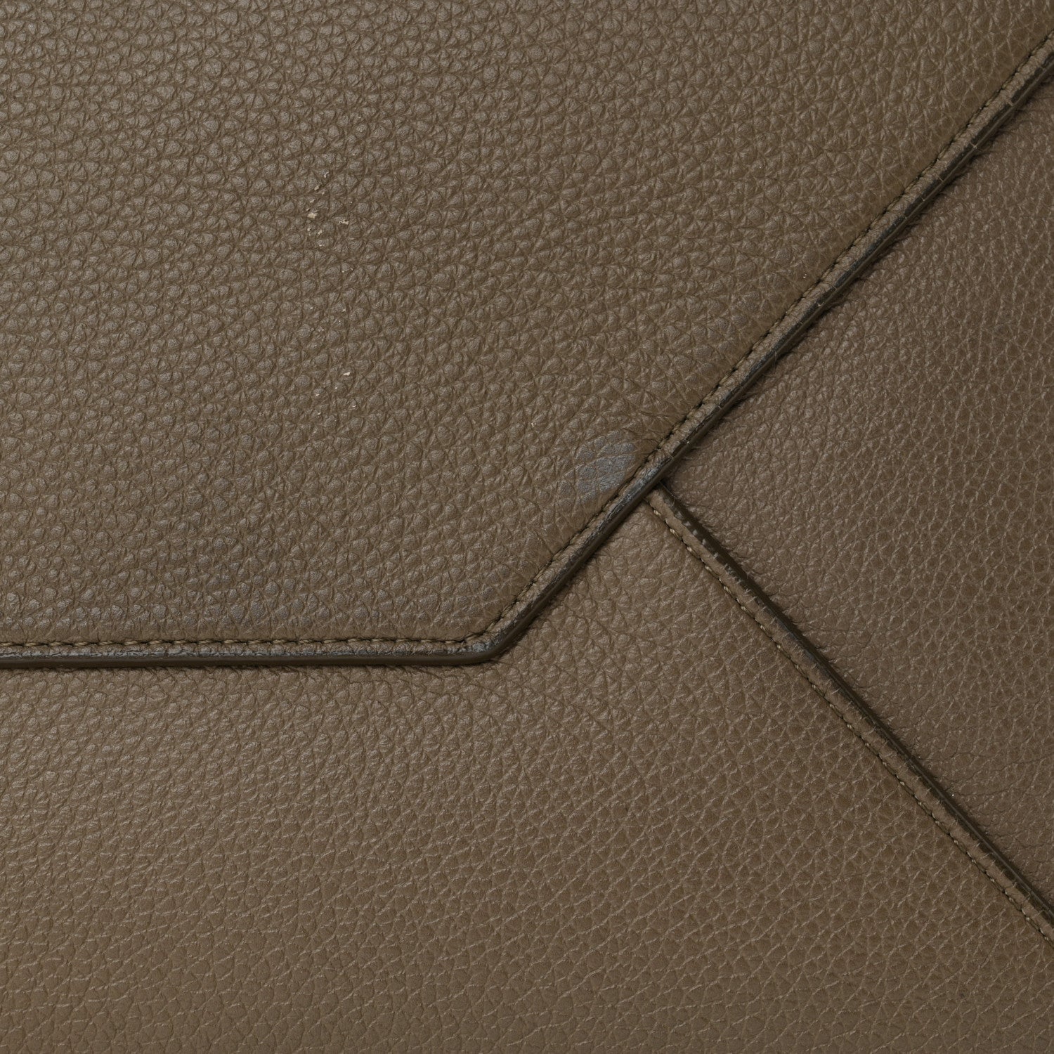 Celine Soft Grained Calfskin Small Belt Cabas Phantom Taupe 15 of 17
