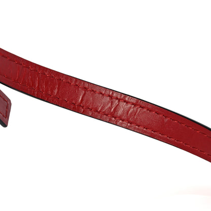 Loewe Grained Calfskin Small Gate Crossbody Bag Scarlet Burnt Red 12 of 12