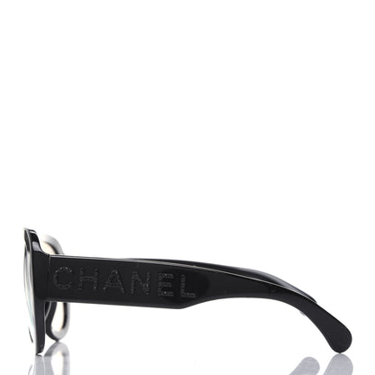 Chanel Acetate Sunglasses 5432-B-A Black 3 of 8