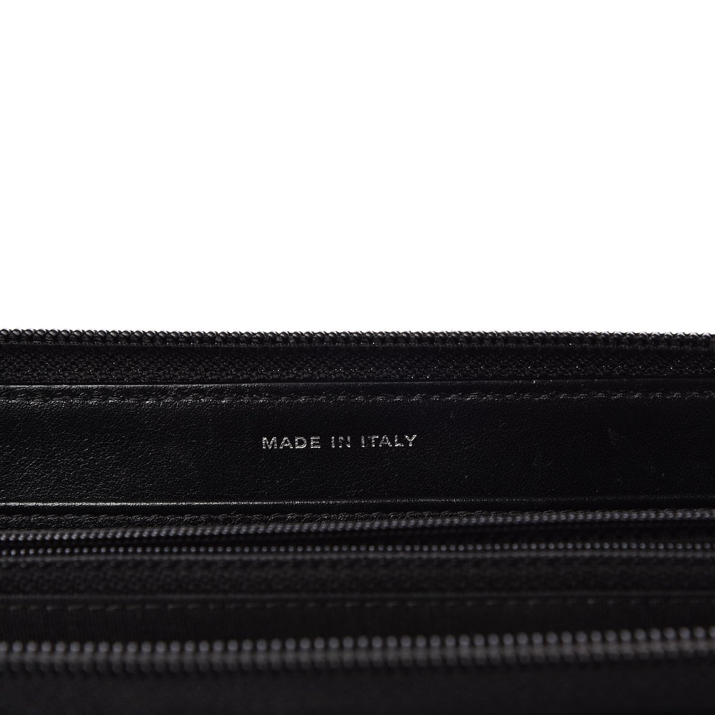 Caviar Large Timeless CC Zip Around Wallet Black