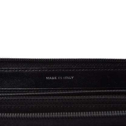 Chanel Caviar Large Timeless CC Zip Around Wallet Black 7 of 9