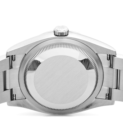 Rolex Stainless Steel 36mm Oyster Perpetual Watch Bright Blue 126000 5 of 6