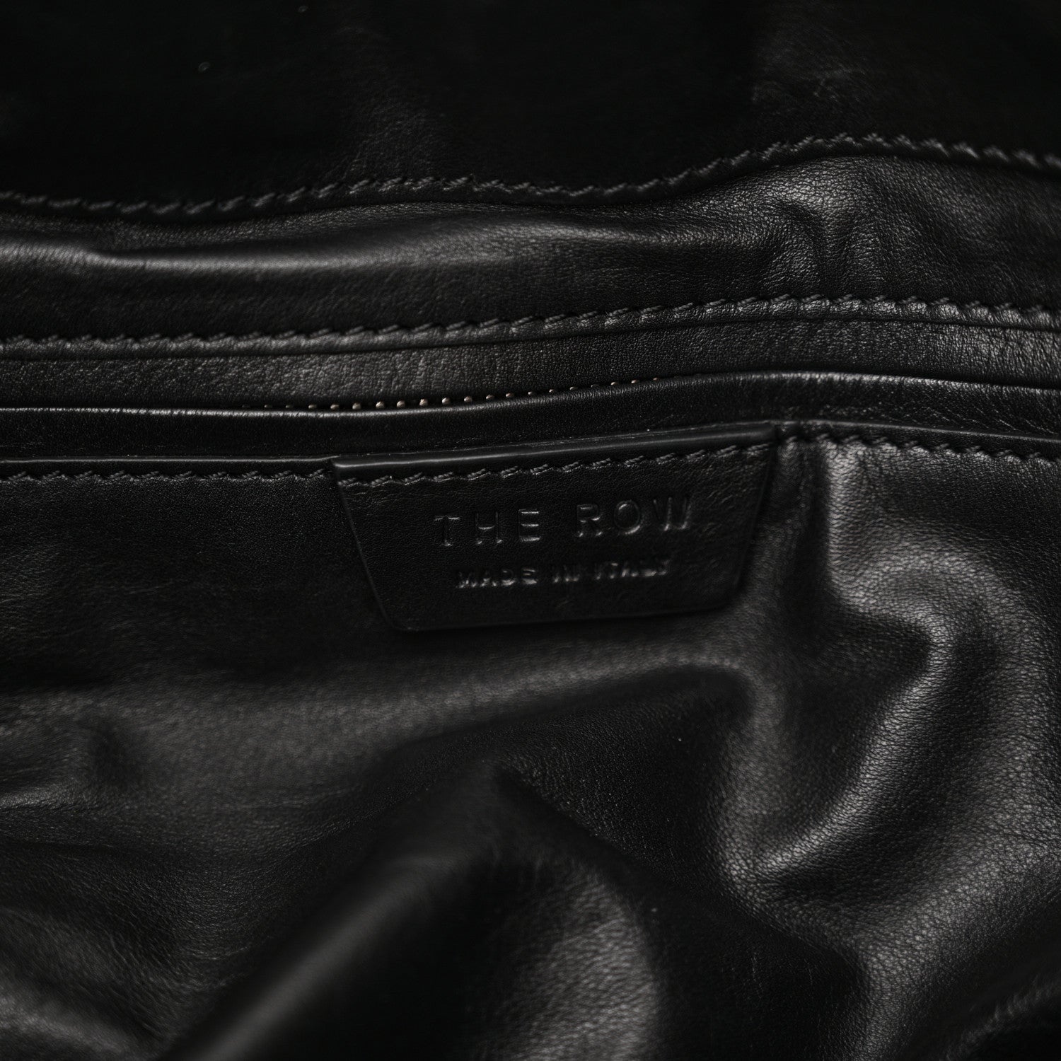 The Row Nappa Angy Hobo Bag Black 6 of 11