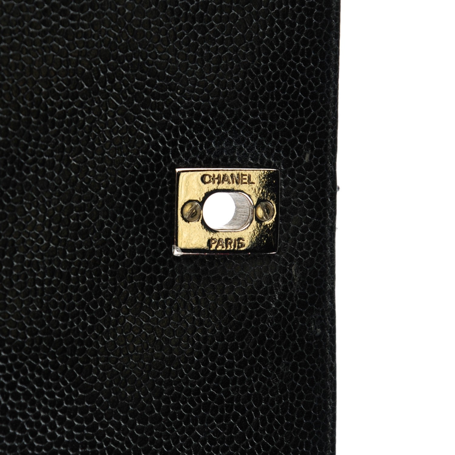 Chanel Caviar Quilted Jumbo Kelly Flap Black 6 of 9