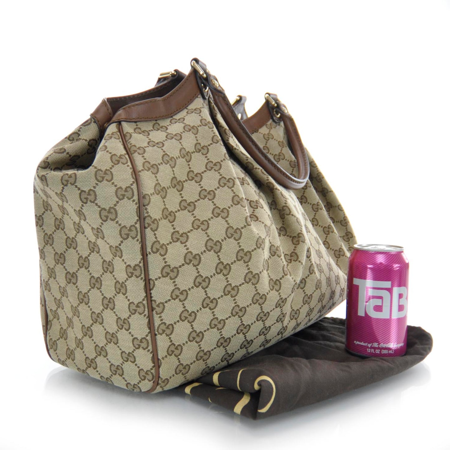 Monogram Large Sukey Brown