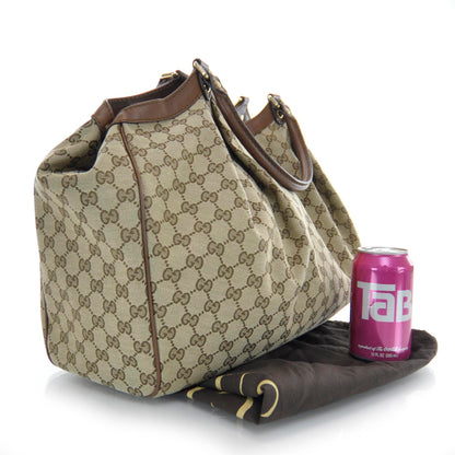 Gucci Monogram Large Sukey Brown 4 of 11