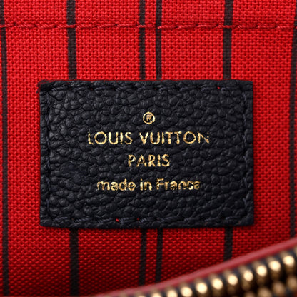 Louis Vuitton Empreinte Montaigne BB Marine Rouge 6 of 10