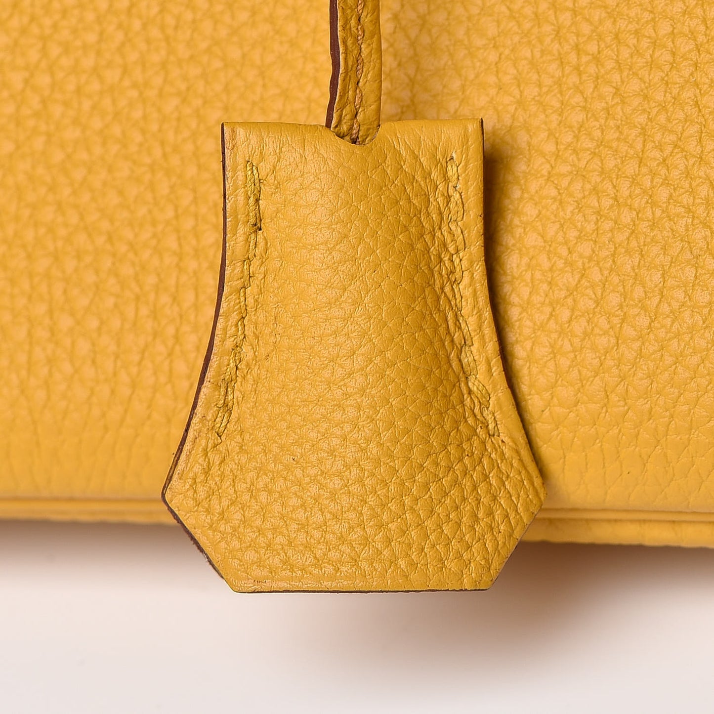 Togo Birkin 30 Jaune Ambre