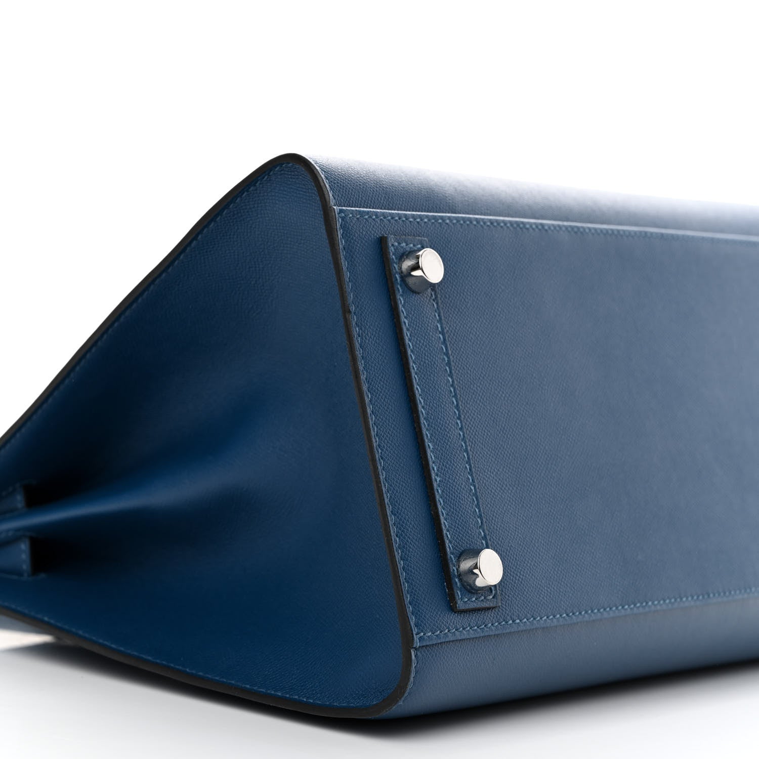 Hermes Madame Calfskin Birkin Sellier 30 Deep Blue 9 of 12