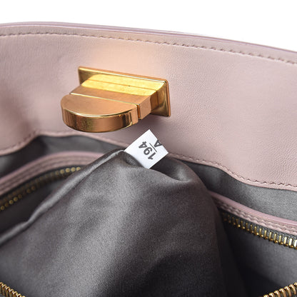 Miu Miu Nappa Matelasse Clutch Pomice Cammeo 9 of 16