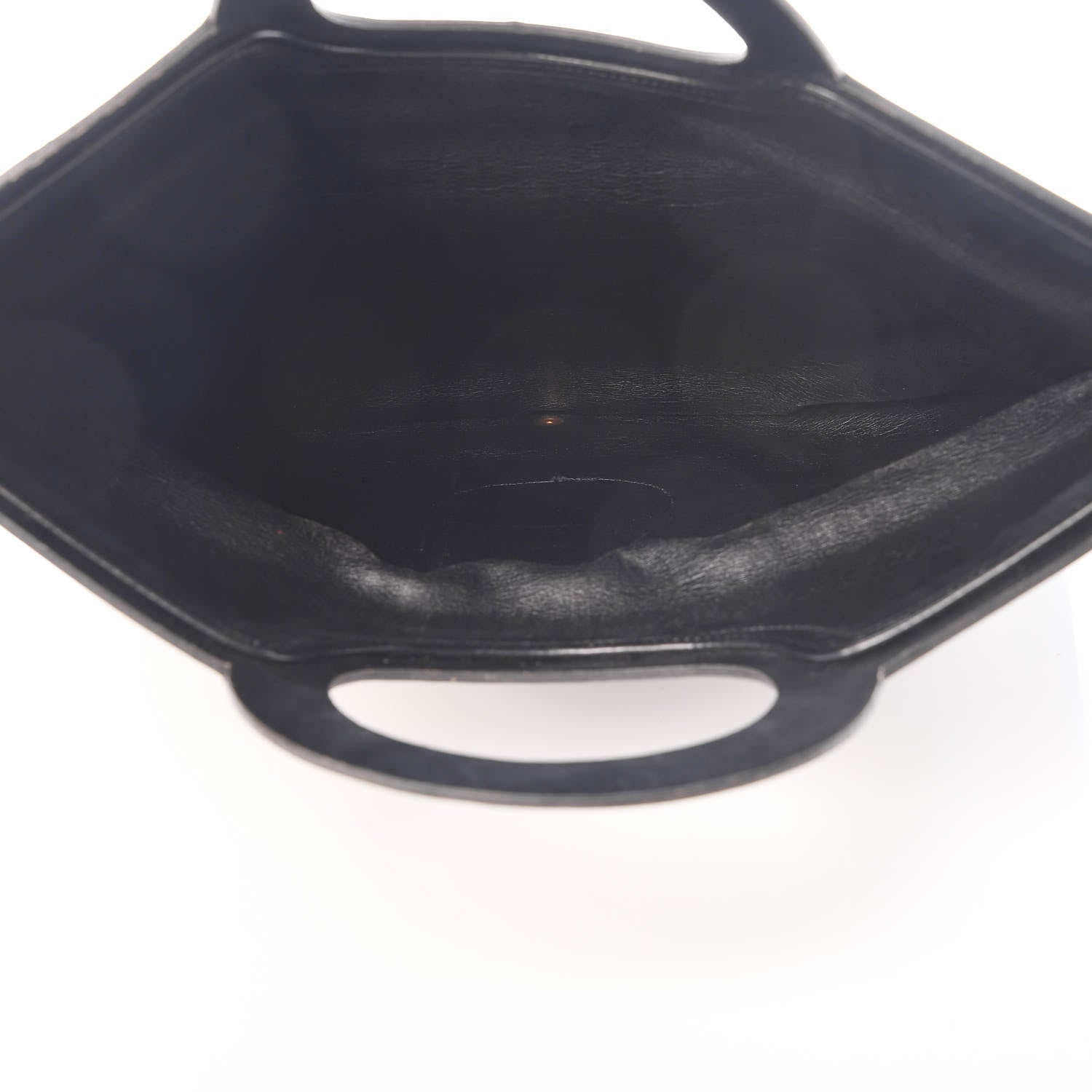 Christian Dior Monogram Fold Over Clutch Black 8 of 17