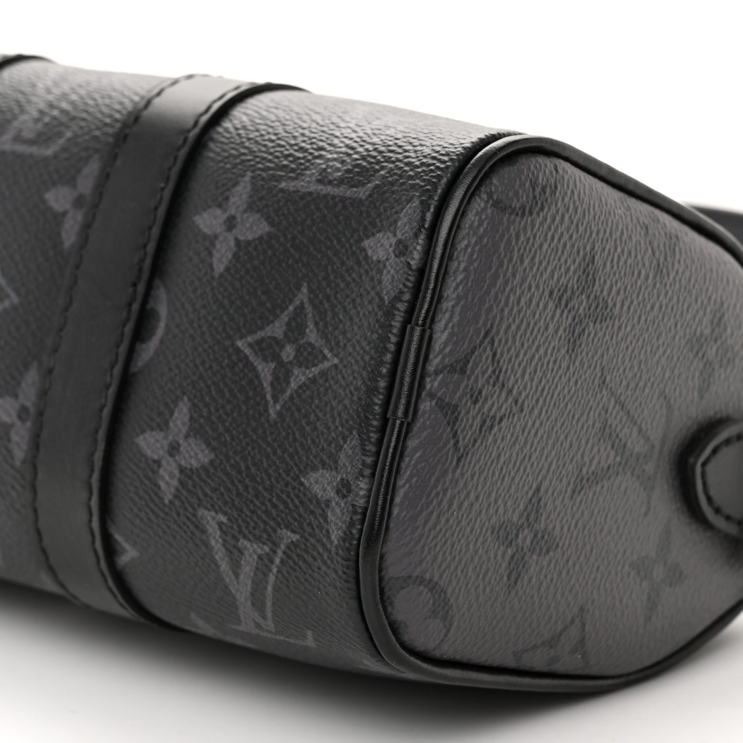 Reverse Monogram Eclipse Keepall XS Black