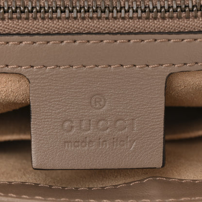 Gucci Calfskin Matelasse Medium GG Marmont Shoulder Bag Porcelain Rose 10 of 19