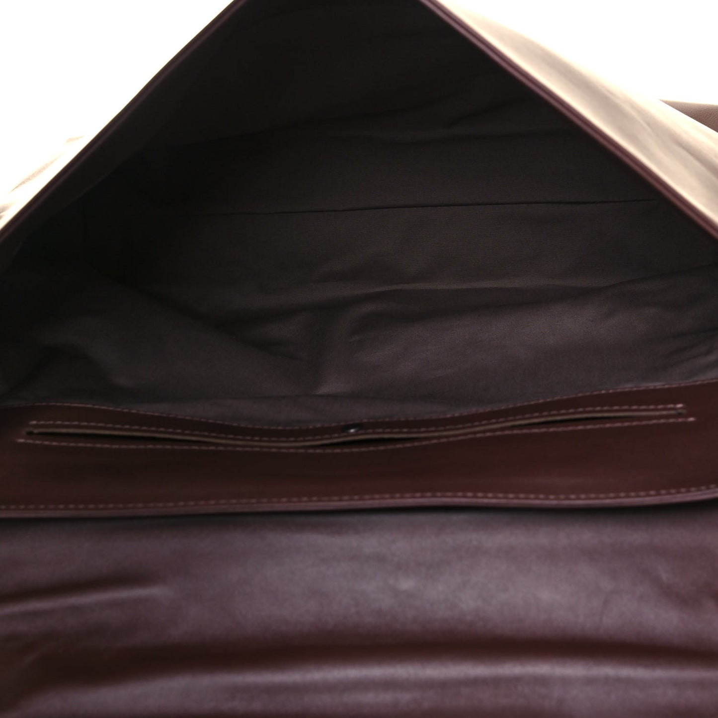 Nappa Intrecciato Messenger Bag Ebano