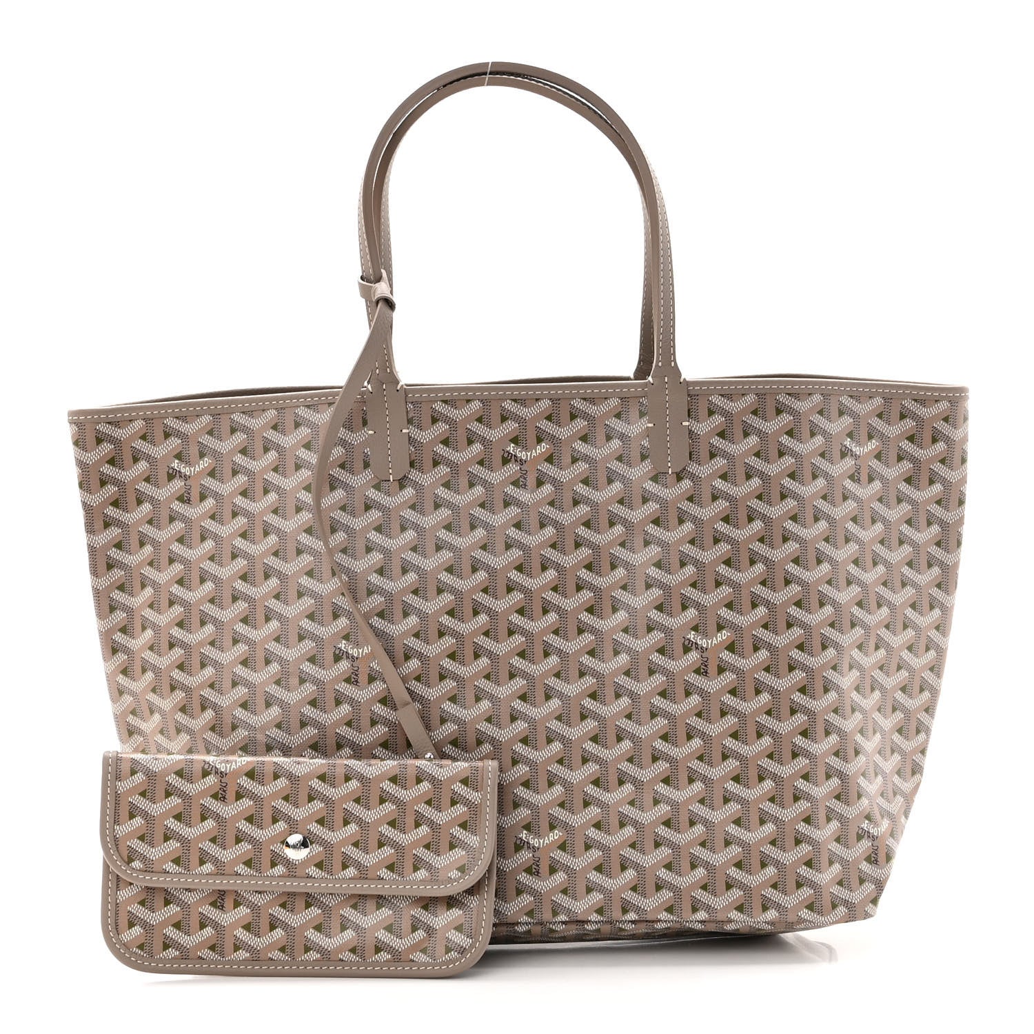 Goyard Goyardine Saint Louis Claire Voie PM Khaki 1 of 7