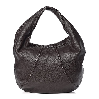Bottega Veneta Cervo Deerskin Large Hobo Ebano 1 of 10