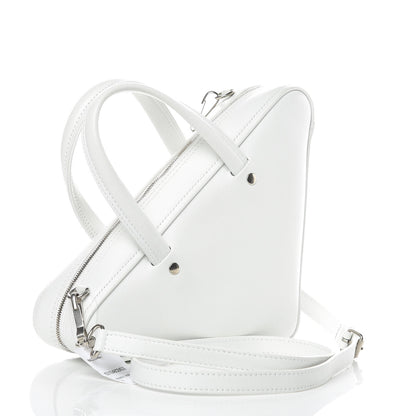 Balenciaga Calfskin XS Triangle Duffle White 3 of 8