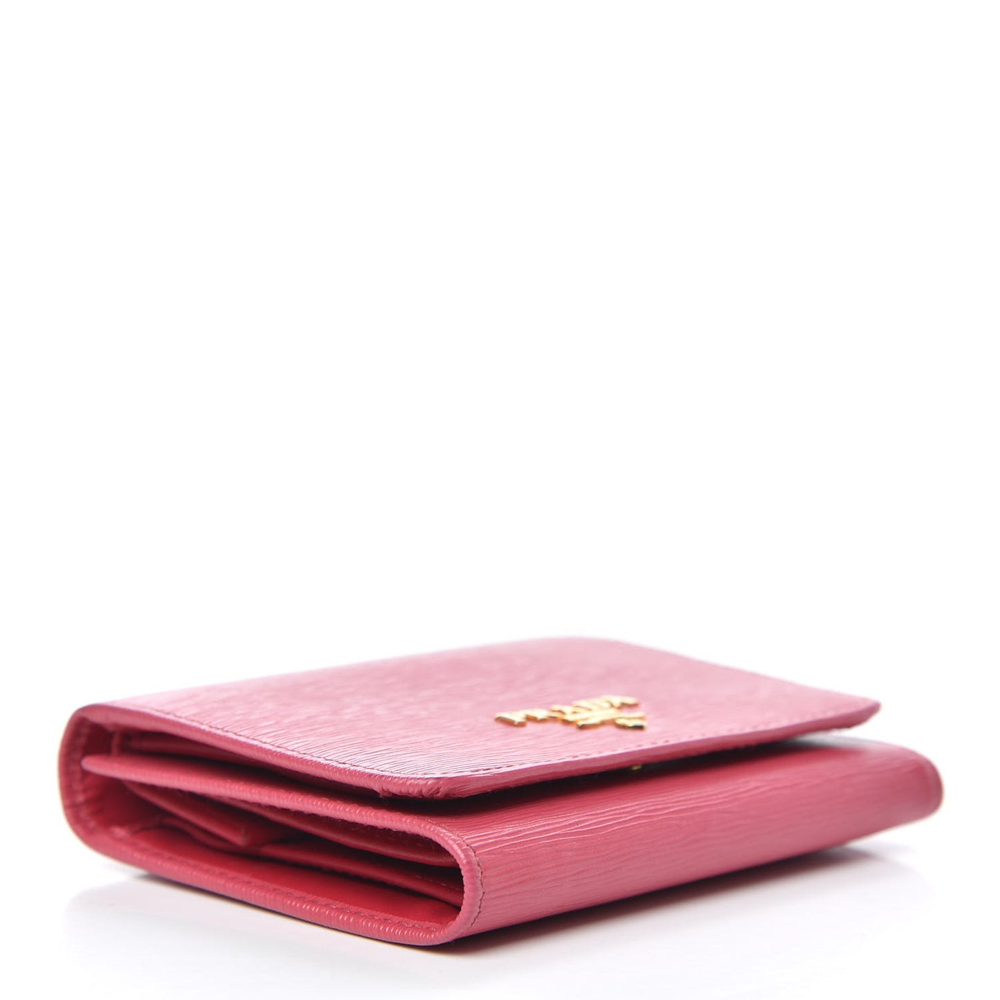 Vitello Move Tri-Fold Compact Wallet Peonia