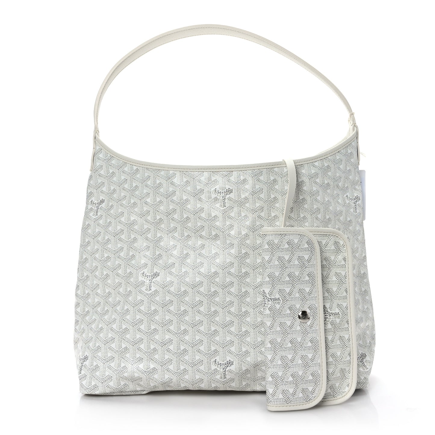 Goyardine Boheme Hobo White