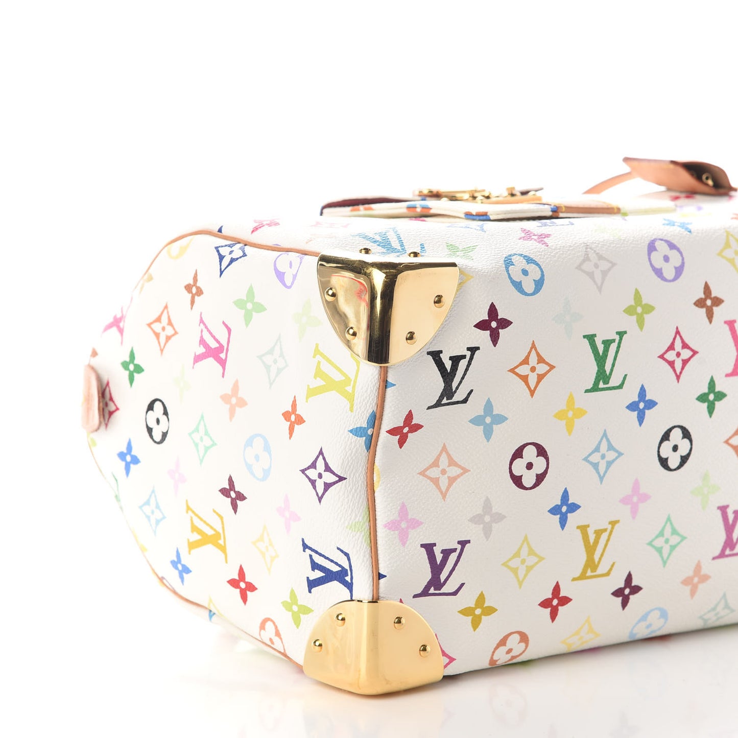 Monogram Multicolor Speedy 30 White