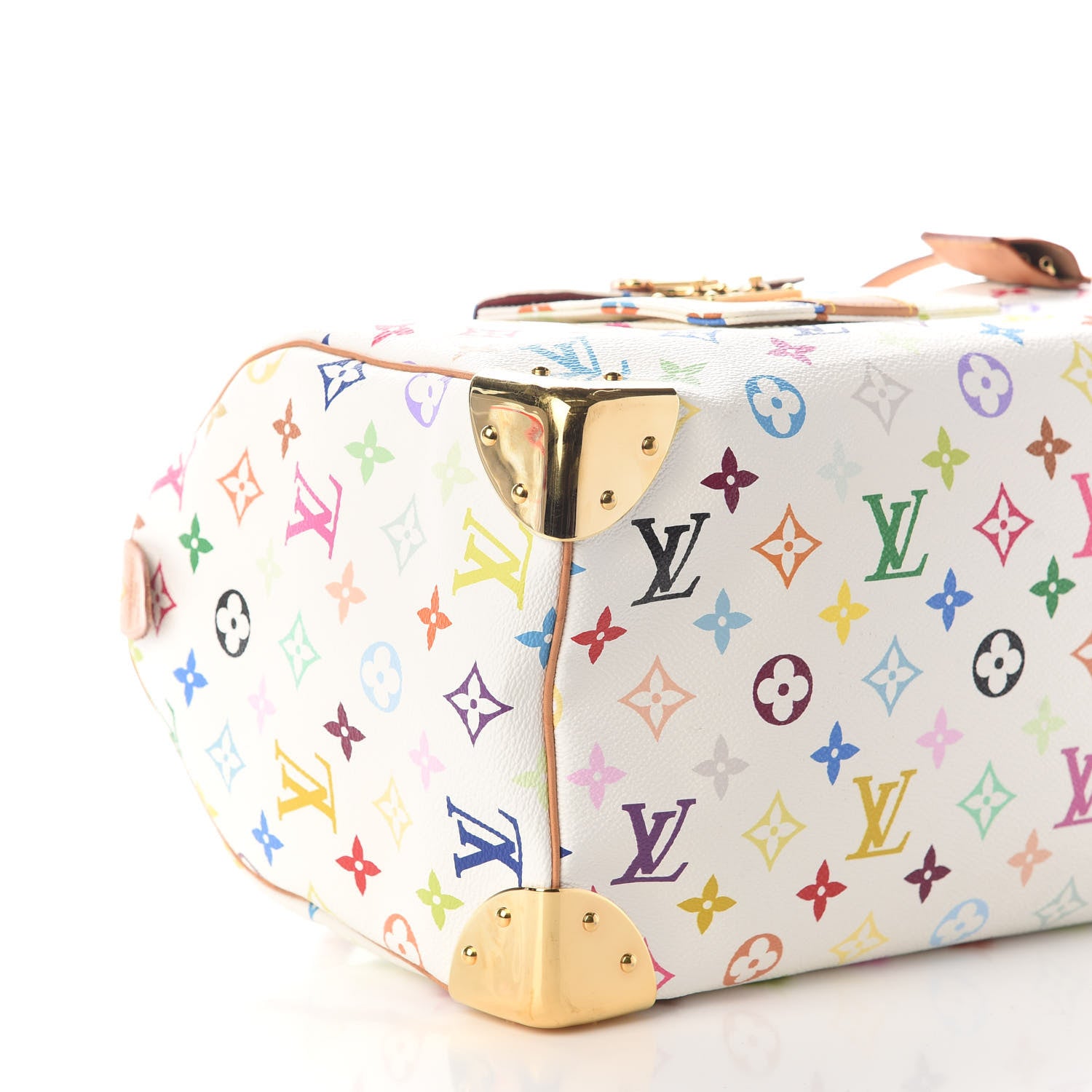 Louis Vuitton Monogram Multicolor Speedy 30 White 7 of 8