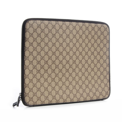 Gucci GG Plus Interlocking GG Medium Laptop Case Brown 3 of 7