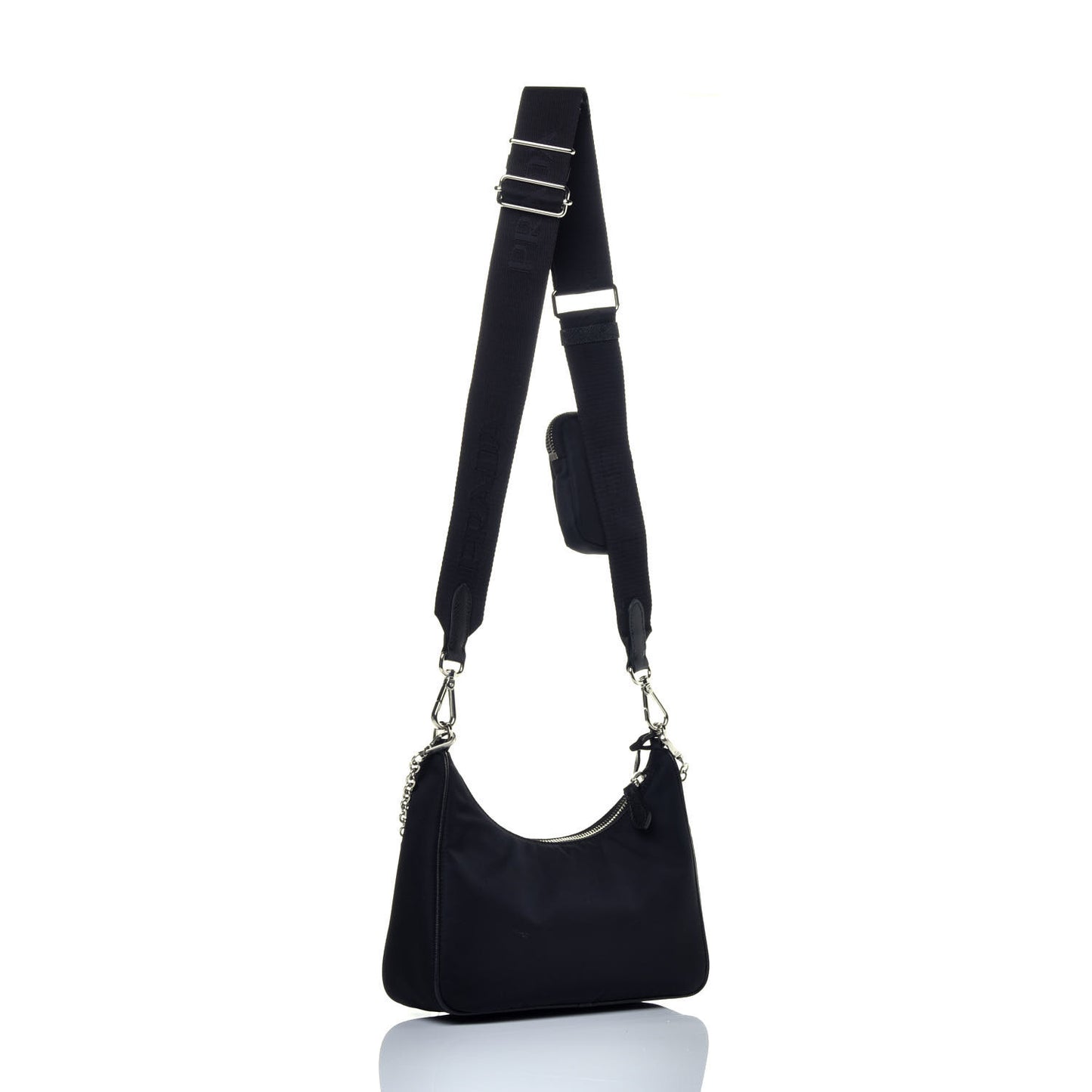Nylon Re-Edition 2005 Shoulder Bag Black