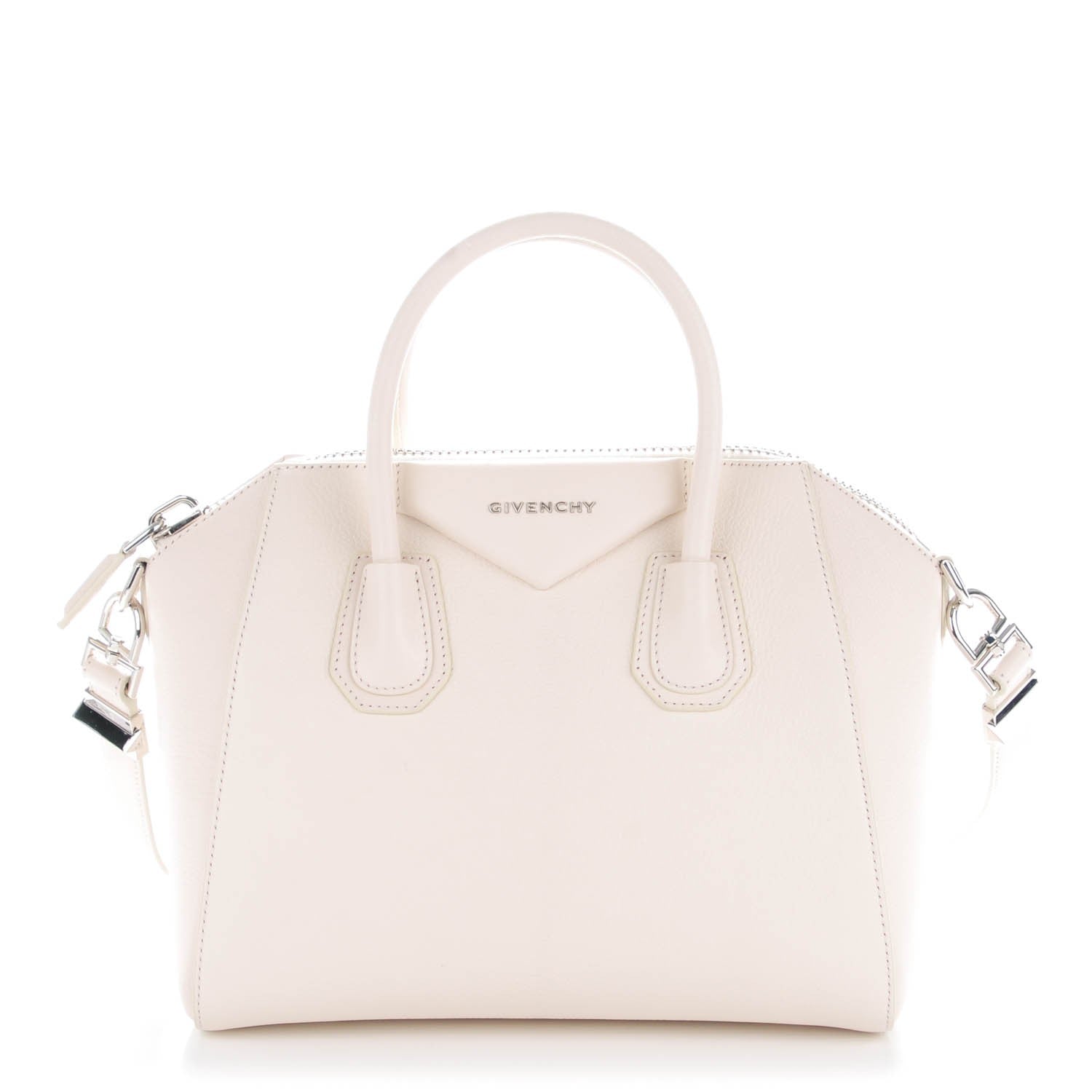 Givenchy Sugar Goatskin Small Antigona Ivory 1 of 7