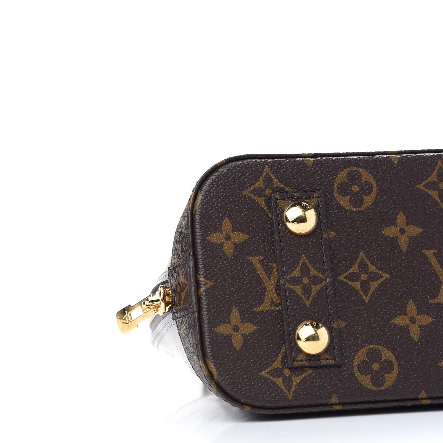 Louis Vuitton Vernis Epi Monogram Alma BB Champagne Metallise 7 of 8