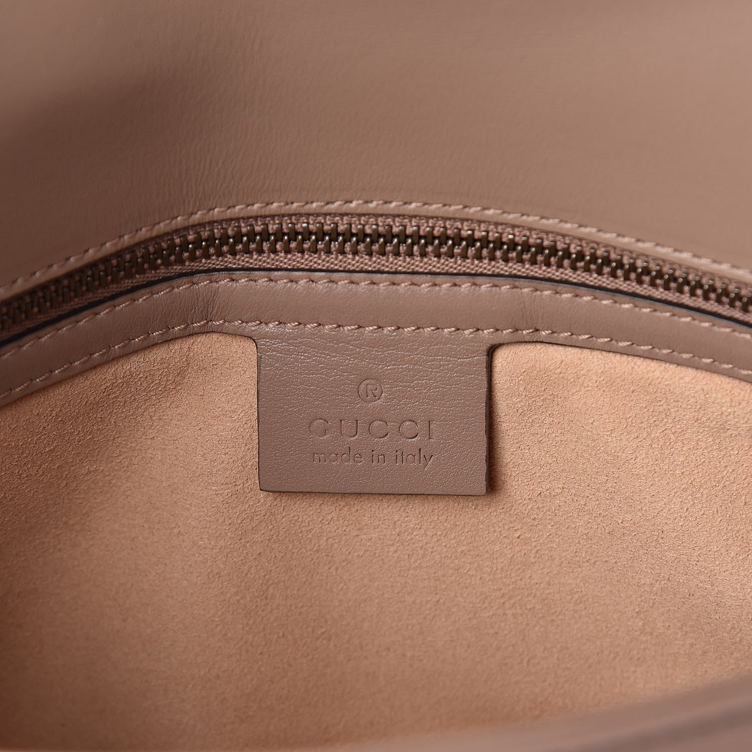 Gucci Calfskin Matelasse Small GG Marmont Shoulder Bag Porcelain Rose 6 of 10